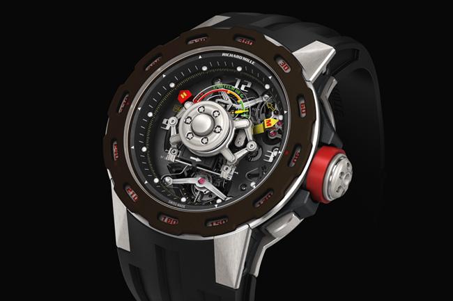 重力數據腕上測RICHARD MILLE RM 36-01 Sébastien Loeb 陀飛輪重力測量腕錶- 城邦國際名表