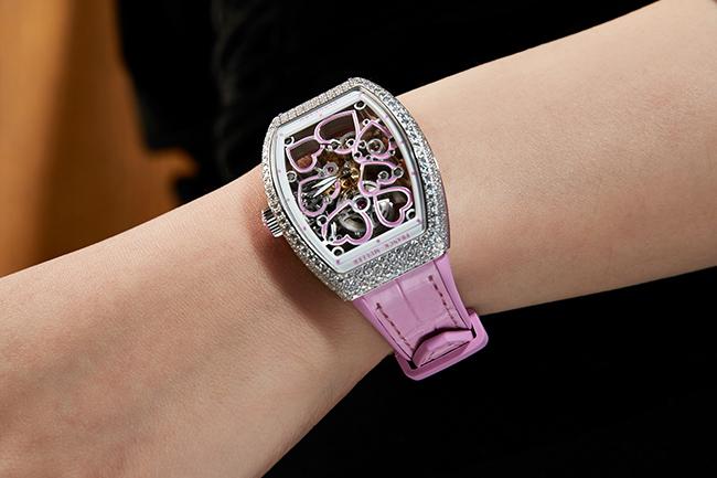 FRANCK MULLER VANGUARD HEART SKELETON