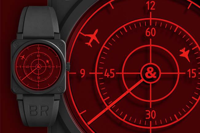 BELL ROSS BR 03 92 Red Radar Ceramic